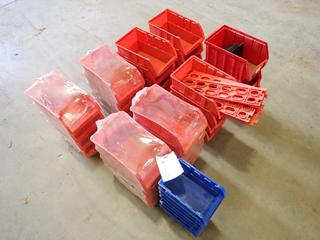 Qty Of Assorted Storage Bins (T-Front)