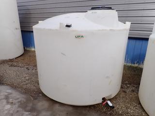 UFA 1250 Imp Gal Liquid Storage Tank C/w 2in Ball Valve
