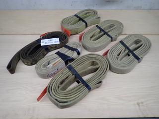 Qty Of (4) 16ft X 2in And (2) 12ft X 2in Lifting Slings