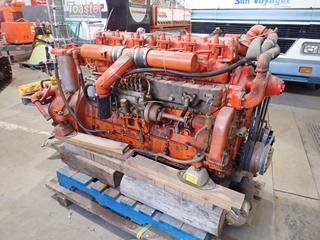 Isuzu Model DH100 6 Cyl Diesel Engine w/ Capital Gearbox *Note: Came Out Of Boat, Runs As Per Consignor*