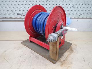 Reel Craft Model CA33112L Reel C/w Hose And GPI Electronic Fuel Meter. SN 120815-369