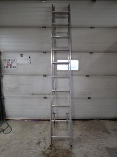 Featherlite 20ft Aluminum Extension Ladder