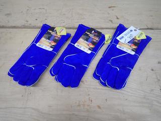 Qty Of (3) Watson Heat Wave Size 0-S Gloves. *Unused*