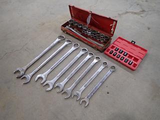 Qty Of Assorted Sockets And Wrenches