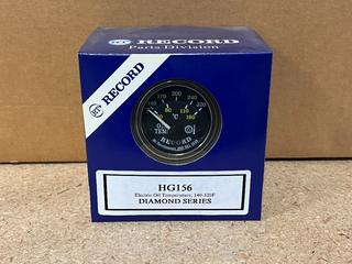 (12) HG156 Electric Oil Temperature Gauges, 140-320 Degrees Fahrenheit.