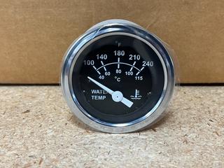 (10) HG157 Electric Water Temperature Gauges with Sender, 100-240 Degrees Fahrenheit, 1/8in NPT.