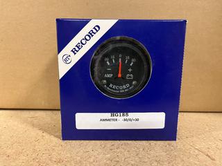 (11) HG185 Ammeter Gauges, -30/0/+30.