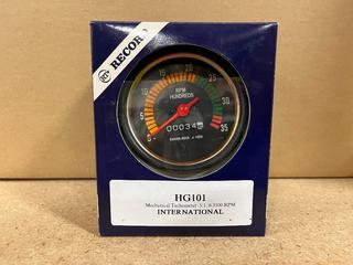 Qty of HG101 Mechanical Tachometer Gauges, Packaging May Differ.