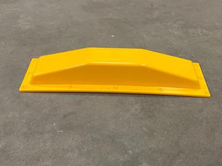 (30) Lexan Polycarbonate Low Profile Top Light Shells, Yellow.