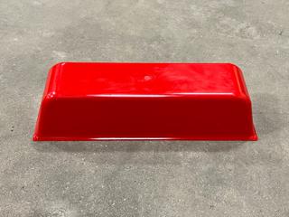 (19) Lexan Polycarbonate Rocky Mountain Top Light Shells, Red.