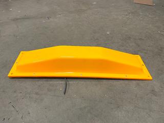 (17) Lexan Polycarbonate Low Profile Top Lights, Yellow.