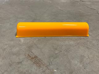 Approx. (400) Lexan Polycarbonate Duplex Top Light Caps, Yellow.