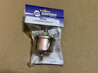 (9) HA162 Oil Pressure Senders, 0-150 PSI, 1/8in NPT.