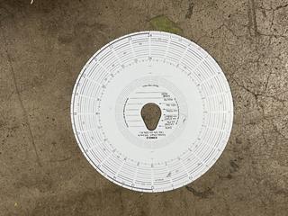(15) Boxes of Tachograph Cards with Speed (125) and RPM (2500), 100 Per Box.