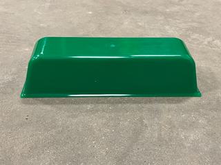 (19) Lexan Polycarbonate Rocky Mountain Top Light Shells, Green.