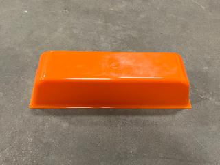 (20) Lexan Polycarbonate Rocky Mountain Top Light Shells, Orange.