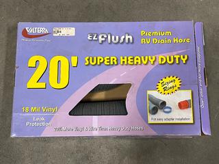 EZ Flush 20ft Heavy Duty Premium RV Drain Hose, Unused.