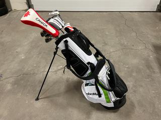 Taylormade RBZ Right-Handed Senior Golf Clubs c/w Bag, Club Covers and Bag Cover.