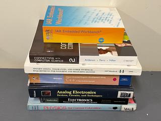 Quantity of Electronics/Computer Science Textbooks.