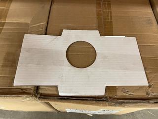 (6) Unopened and (1) Opened Box of Cardboard Inserts, 405 Per Box.