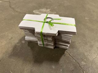 Quantity of Small Cardboard Inserts.