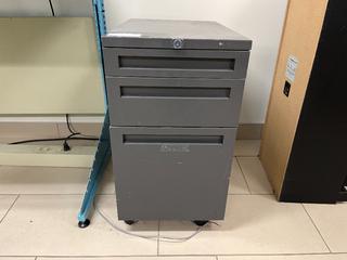 3-Drawer File Cabinet.