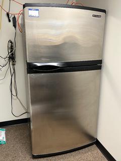 Kitchen Aid Fridge, Model# KTRC22KK5500 5.5/BIK. *Contents Not Included*