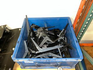 Quantity of Metal L-Brackets.