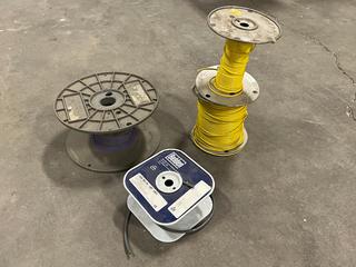 Quantity of Assorted Spools of Wire.