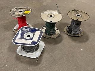 Quantity of Assorted Spools of Wire.