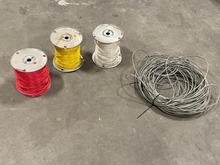 Quantity of Assorted Spools of Wire.