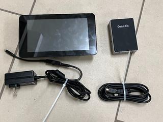 Raspberry Pi with Touchscreen.