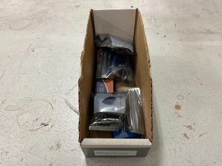 (4) ELM327 Bluetooth 0602 Readers Blue, (2) Black OBD Link LX Bluetooth Reader.