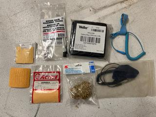 Assorted Soldering Iron Accessories.