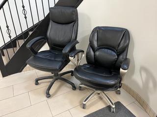 (2) Rolling Office Chairs.