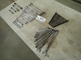 Qty Of Ratcheting Wrenches And Combination Wrenches (E-1)
