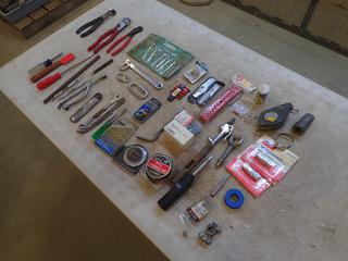 Qty Of Assorted Hand Tools And Accessories (E-2)