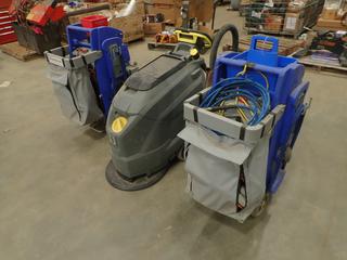 (2) Hillyard C-3 Cleaning Companions, Karcher Floor Cleaner *Note: Working Condition Unknown*