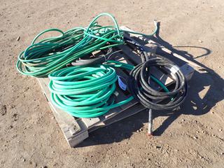 Qty Of Assorted Garden Hoses