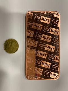 10 Oz., .999 Fine Copper Buffalo Bar **Located Offsite At 15222 135 Ave, Edmonton Call Chris For More Information 587-340-9961**