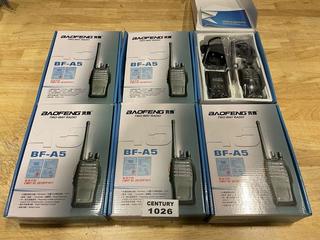 (6) Unused Two-Way Radios **Located Offsite At 15222 135 Ave, Edmonton Call Chris For More Information 587-340-9961**