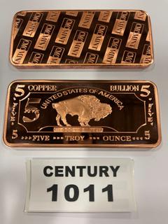 (12) 5 Oz. Collectable Copper Bars **Located Offsite At 15222 135 Ave, Edmonton Call Chris For More Information 587-340-9961**