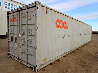 2007 40 Ft. X 8 Ft. 6 In. Storage Container. SN 00LU7781746 