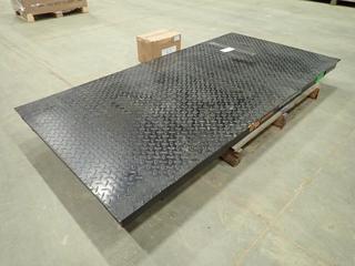 Unused TMG-FS10 Industrial 10 Ton, High-Capacity Floor Scale w/ Digital Display