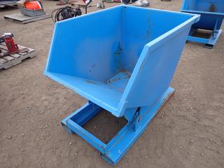 44 In. X 34 In. X 40 In. Self Dumping Hopper w/ Fork Pockets