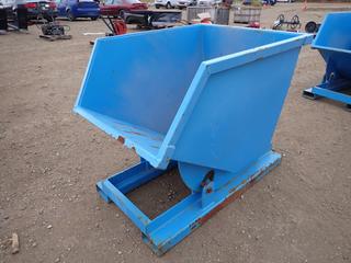 44 In. X 34 In. X 40 In. Self Dumping Hopper w/ Fork Pockets