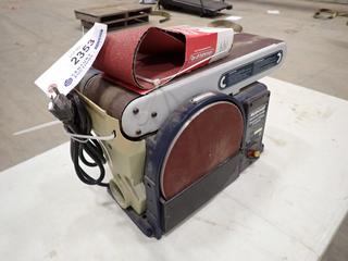 Mastercraft 55-3554-4 120V Belt And Disc Sander. SN B8031 (S-2-1)