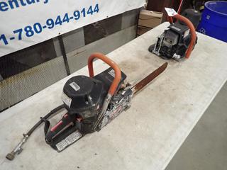 (2) Concrete Chainsaws *Note: Parts Only* (F-2)