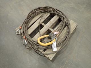 20 Ft. X 1/2 In. 4-Leg Wire Rope Sling. SN:41133