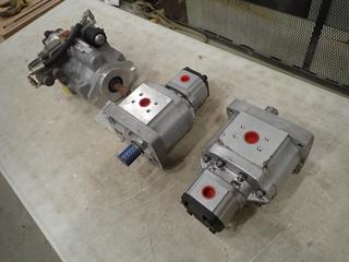 (2) Tandem Hydraulic Gear Pumps c/w Dynamic Limited Hydraulic Pump Diesel Engine (F-2)